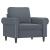 Set de canapele cu perne, 4 piese, gri închis, catifea GartenMobel Dekor
