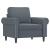 Set canapea cu perne, 4 piese, gri închis, catifea GartenMobel Dekor