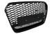 Grila Bara Fata Audi A6 C7 4G Pre-Facelift (2011-2014) RS6 Design Negru Lucios Performance AutoTuning