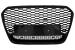 Grila Bara Fata Audi A6 C7 4G Pre-Facelift (2011-2014) RS6 Design Negru Lucios Performance AutoTuning