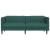 Canapea cu 3 locuri, verde închis, material textil GartenMobel Dekor