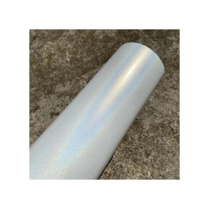 Folie protectie caroserie colorata  PPF  Alb Perlat Stralucitor  cu functie de regenerare si tehnologie eliminare bule 1mx1.52m Cod:  PPF-TU055 Automotive TrustedCars