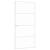 Ușă de interior alb 93x201,5 cm sticlă securiz. / aluminiu slim GartenMobel Dekor