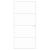Ușă de interior alb 93x201,5 cm sticlă securiz. / aluminiu slim GartenMobel Dekor