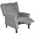 Fotoliu, gri, material textil GartenMobel Dekor