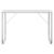 Birou de computer, alb, 110x60x73 cm, lemn prelucrat GartenMobel Dekor