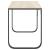 Birou de calculator, negru/stejar, 110x60x73 cm, lemn prelucrat GartenMobel Dekor