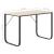 Birou de calculator, negru/stejar, 110x60x73 cm, lemn prelucrat GartenMobel Dekor