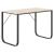 Birou de calculator, negru/stejar, 110x60x73 cm, lemn prelucrat GartenMobel Dekor