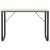 Birou de calculator, negru/stejar, 110x60x73 cm, lemn prelucrat GartenMobel Dekor