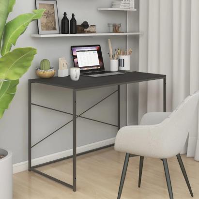 Birou de computer, negru, 110x60x70 cm, lemn prelucrat GartenMobel Dekor