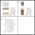 Set dulapuri de bucătărie, 11 piese, alb, PAL GartenMobel Dekor
