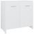 Set mobilier de baie, 4 piese, alb GartenMobel Dekor