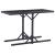 Set mobilier grădină, 5 piese, negru, poliratan/sticlă tratată GartenMobel Dekor
