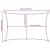 Pânză parasolar, bej, 2,5x3,5 m, HDPE, 160 g/m² GartenMobel Dekor