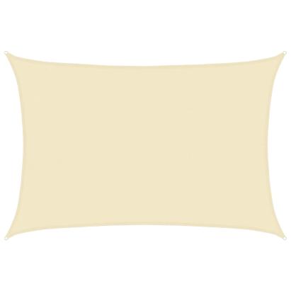 Pânză parasolar, crem, 5x7 m, HDPE, 160 g/m² GartenMobel Dekor