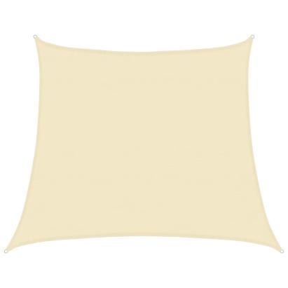 Pânză parasolar, crem, 4/5x4 m, HDPE, 160 g/m² GartenMobel Dekor