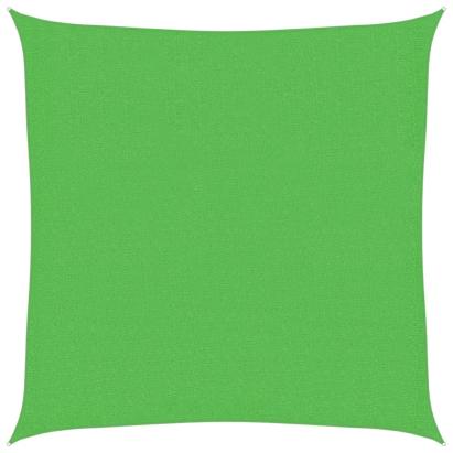 Pânză parasolar, verde deschis, 2,5x2,5 m, HDPE, 160 g/m² GartenMobel Dekor