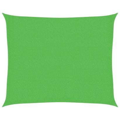 Pânză parasolar, verde deschis, 2,5x3 m, HDPE, 160 g/m² GartenMobel Dekor