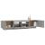 Set dulapuri TV cu LED, 2 piese, gri sonoma, lemn prelucrat GartenMobel Dekor