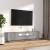 Set dulapuri TV cu LED, 2 piese, gri sonoma, lemn prelucrat GartenMobel Dekor