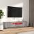 Set dulapuri TV cu LED, 2 piese, gri sonoma, lemn prelucrat GartenMobel Dekor