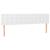 Pat box spring cu saltea, alb, 180x200 cm, piele ecologică GartenMobel Dekor