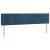 Pat box spring cu saltea, albastru închis, 180x200 cm, catifea GartenMobel Dekor