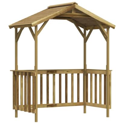 Șopron pentru grătar, 163,5x93x210 cm, lemn de pin tratat GartenMobel Dekor