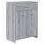 Set mobilier de baie, 4 piese, gri sonoma, lemn prelucrat GartenMobel Dekor
