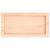 Blat de baie, 60x30x(2-6) cm, lemn masiv netratat GartenMobel Dekor