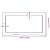 Blat de baie, 60x30x(2-6) cm, lemn masiv netratat GartenMobel Dekor