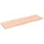 Blat de baie, 100x30x2 cm, lemn masiv netratat GartenMobel Dekor