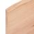 Blat de baie, maro deschis, 80x30x2 cm, lemn masiv tratat GartenMobel Dekor