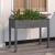 Jardinieră pe roți cu căptușeală 118x59x80cm lemn masiv de brad GartenMobel Dekor