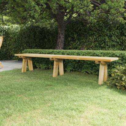 Bancă de grădină, 220 cm, lemn masiv de pin impregnat GartenMobel Dekor
