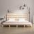 Cadru de pat Small Double, 120x190 cm, lemn masiv pin GartenMobel Dekor