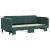 Pat de zi cu extensie, verde închis, 90x200 cm, catifea GartenMobel Dekor
