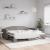 Pat de zi cu extensie, gri taupe, 90x200 cm, textil GartenMobel Dekor