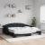 Pat de zi cu extensie, negru, 90x200 cm, textil GartenMobel Dekor