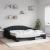Pat de zi cu extensie, negru, 90x190 cm, textil GartenMobel Dekor