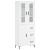 Dulap înalt, alb, 69,5x34x180 cm, lemn compozit GartenMobel Dekor
