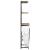 Dulap de vin design tractor alb 49x31x172 cm mango nefinisat GartenMobel Dekor