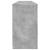 Servantă cu lumini LED, gri beton, 164x37x67 cm GartenMobel Dekor