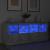 Servantă cu lumini LED, gri beton, 163x37x67 cm GartenMobel Dekor