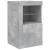Servantă cu lumini LED, gri beton, 123x37x67 cm GartenMobel Dekor