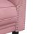 Set canapele, 2 piese, roz, catifea GartenMobel Dekor