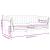 Set canapele, 2 piese, roz, catifea GartenMobel Dekor