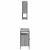Set mobilier de baie, 2 piese, gri sonoma, lemn prelucrat GartenMobel Dekor