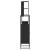 Set mobilier de baie, 4 piese, negru, lemn prelucrat GartenMobel Dekor